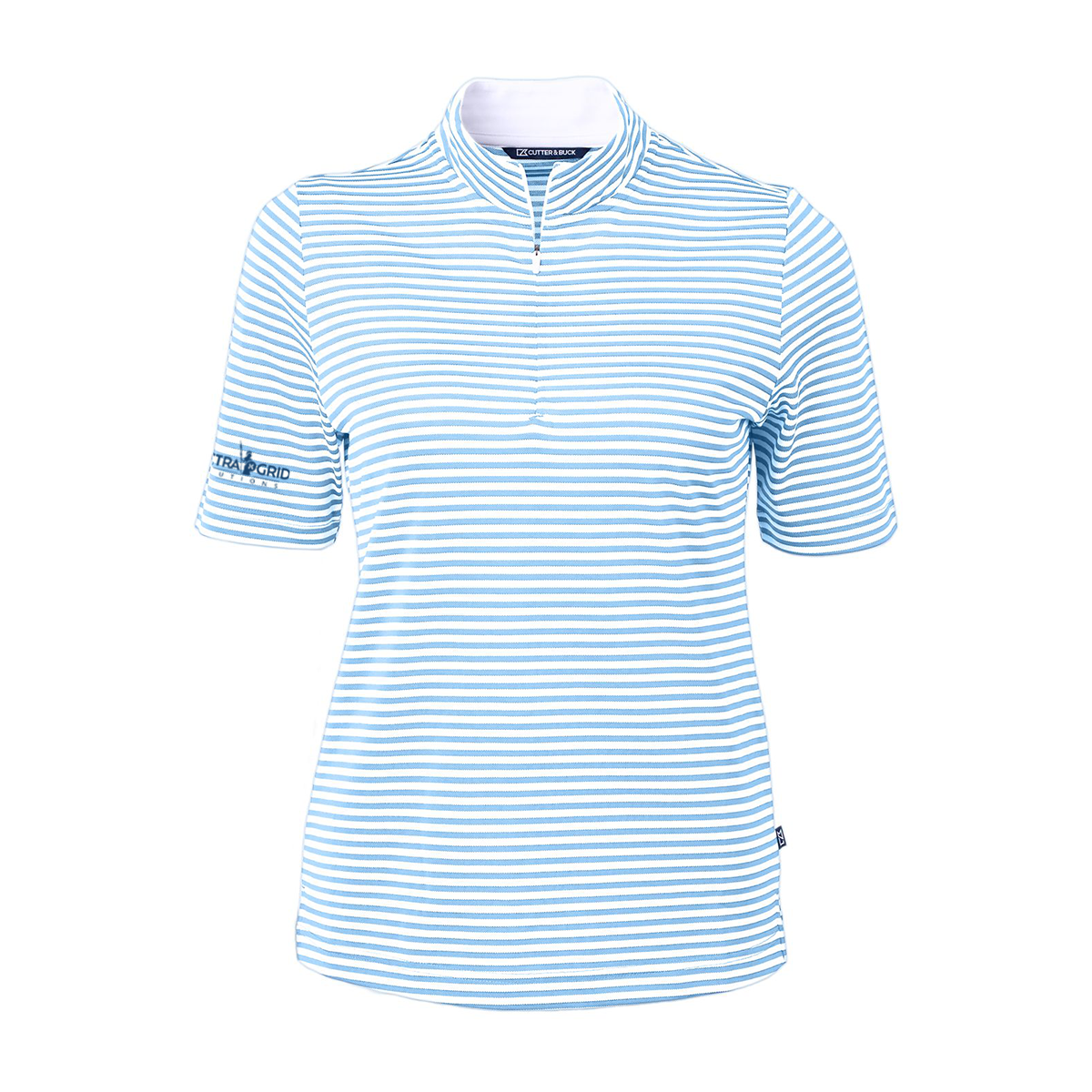 EG Striped Recycled Ladies Polo