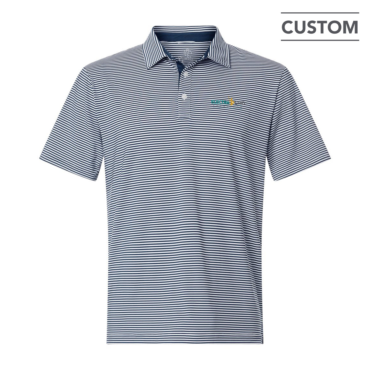 Swannies Men’s Striped Polo