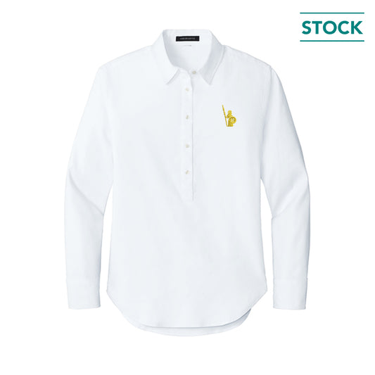 Mercer+Mettle Women's Long Sleeve Modern Oxford Shirt