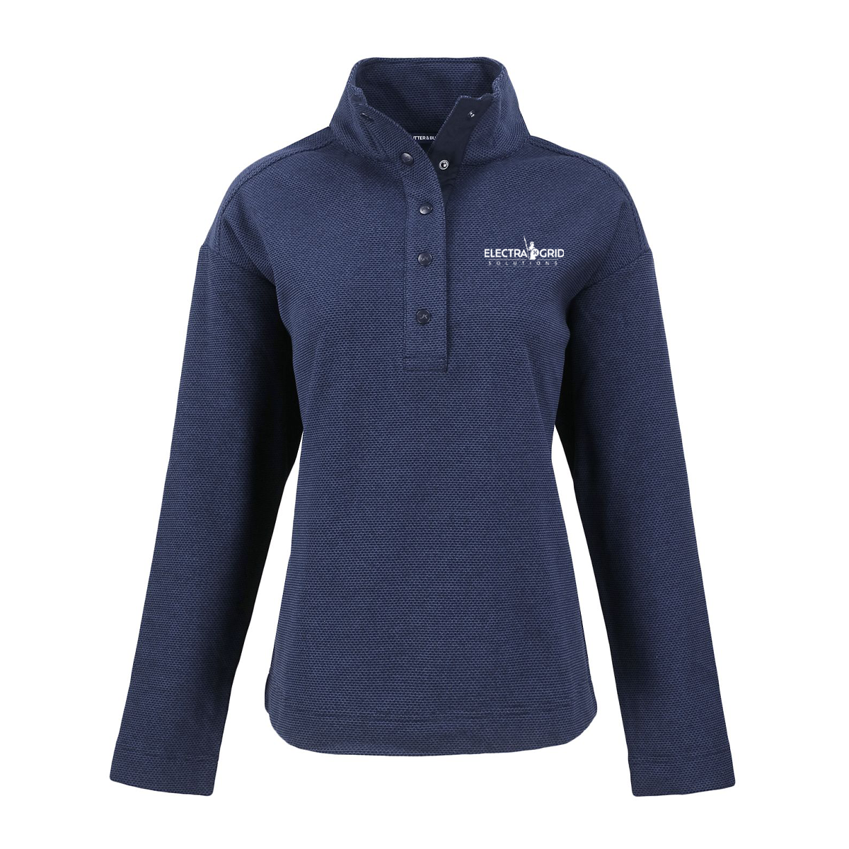 EG Women's Recycled Fleece Snap Pullover