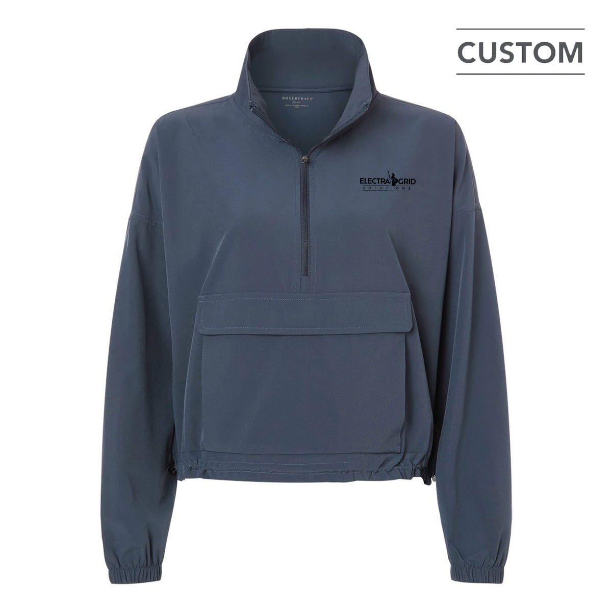 Women's Stretch Woven Quarter-Zip Pullover