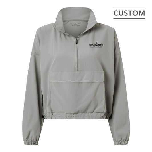 Women's Stretch Woven Quarter-Zip Pullover